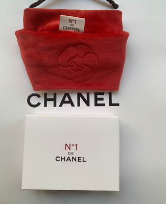 CHANEL N°1 HEADBAND RED VELVET CAMELLIA VIP GIFT | eBay