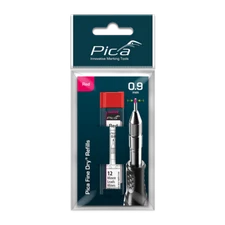 Pica 7031/SB Red Fine Dry Refill Set, 12-Pack