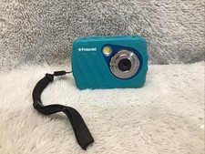Polaroid 16MP Waterproof Teal Digital Camera With Case And 16GB SD