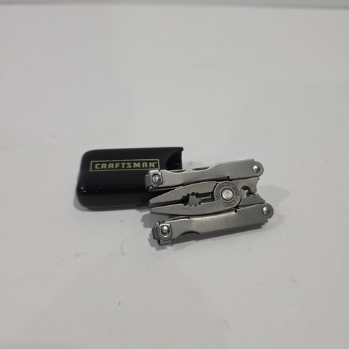 Craftsman 45505 Multi-Tool Metal Blade Metal Handle Pliers With Black Case USA