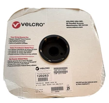 VELCRO® Brand 4" Wide ONE-WRAP® Tape, 25 Yards/Roll (75 Feet Long) - Black