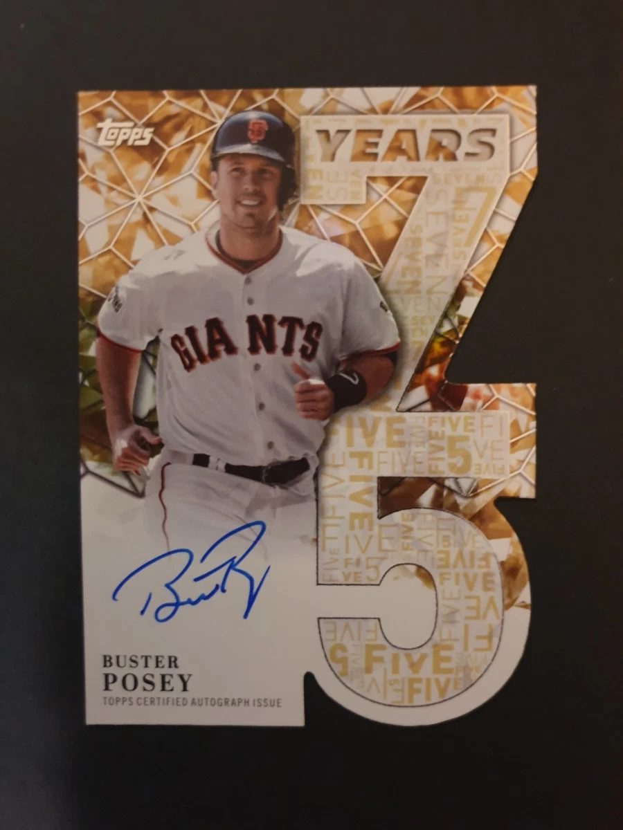 Buster Posey Baseball Sports Trading Card Singles Autographed | eBay