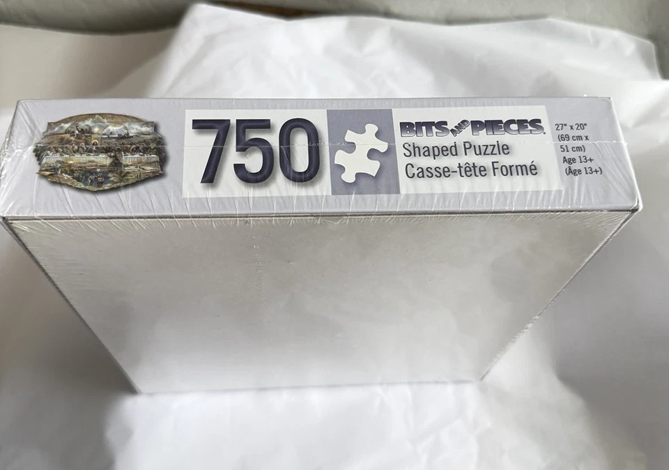 Bits and Pieces The Last Supper 750 Pc Religious Shaped Jigsaw Puzzle Sealed NEW - Image 4 of 4