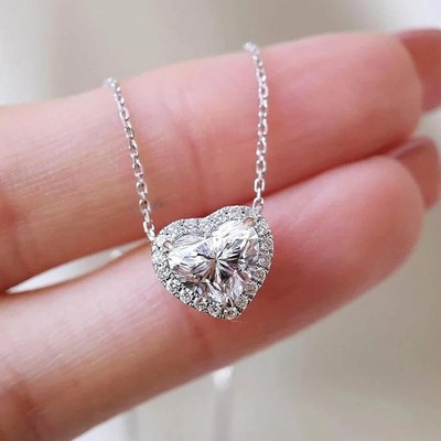 Laborgefertigter Diamant-Testpass 3,0 kt Herzschliff VVS1/D/Top