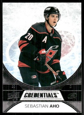 2021-22 Upper Deck Credentials #38 Sebastian Aho