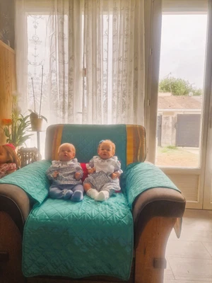 BEBE SASKYA JUMEAUX REBORN - Photo 1/3