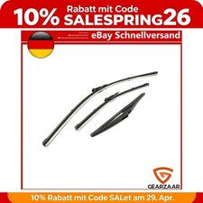 Scheibenwischer + Heckwischer Set Geeignet für Opel Corsa D S07 2006-2014 3-tlg