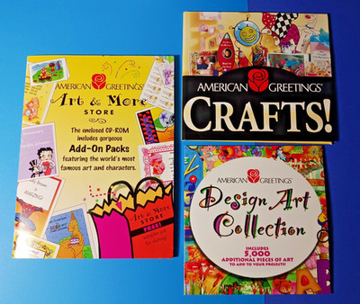 American Greetings Art & More Store/Crafts/Design Art Collection PC CD Rom