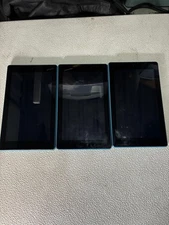 Lot of 3 bundle Amazon Fire 7 (7th Gen) Tablets – Wi-Fi – No Charger – Grade B