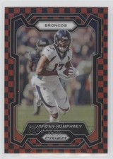 2023 Panini Prizm Black & Red Checker Prizm Lil'Jordan Humphrey #90 1a1o