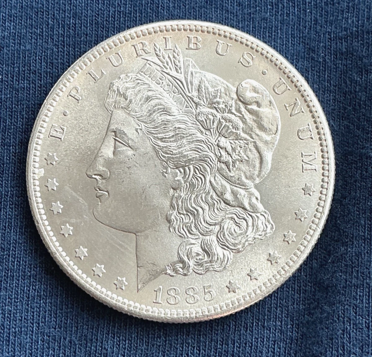 Silver Ungraded 1885 Year Morgan US Dollars (1878-1921) for sale