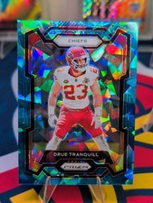 2023 Panini Prizm - Drue Tranquill #156 Blue Ice Prizm /99