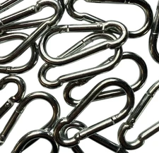 10pc Goliath  1/4" Snap Hooks-Quick Release Clip 350lbs Strength SH14