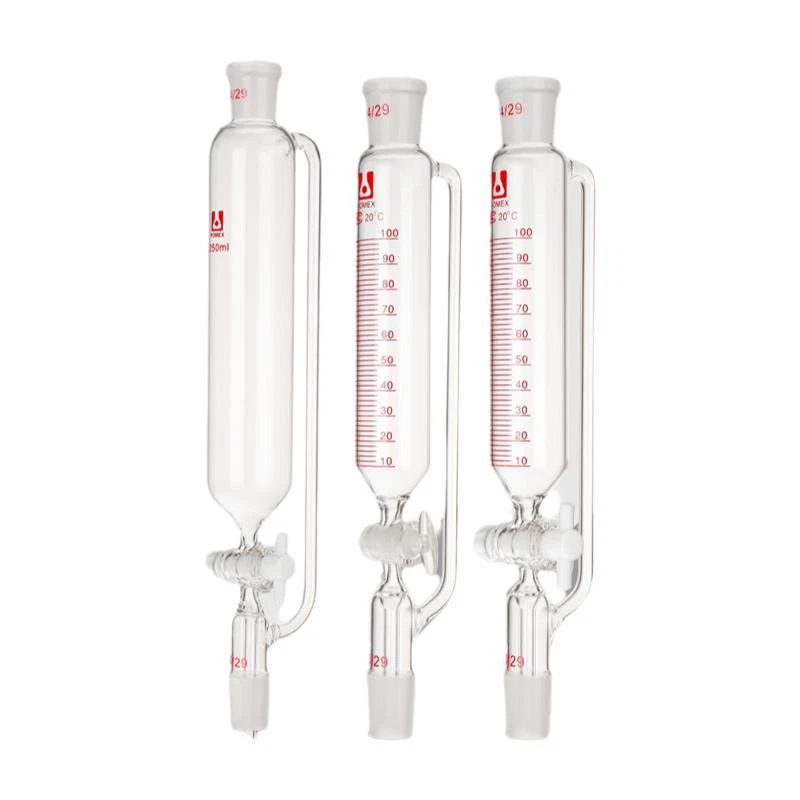 Constant Pressure Glass Funnel 10ml-2000ml Lab Chemistry Supply with Stopcock - Image 4 of 4