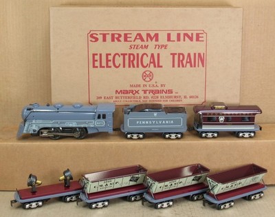 New/Modern Marx 10270 Pennsylvania Keystone Coal Drag Train Set O-Gauge NOS *