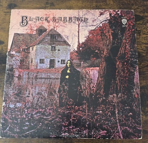 Black Sabbath: Black Sabbath, 1st US Pressing,  Green Label, Split Cover!