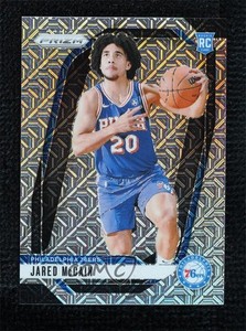 2024-25 Panini Prizm Mojo Prizm /25 Jared McCain #222 Rookie RC