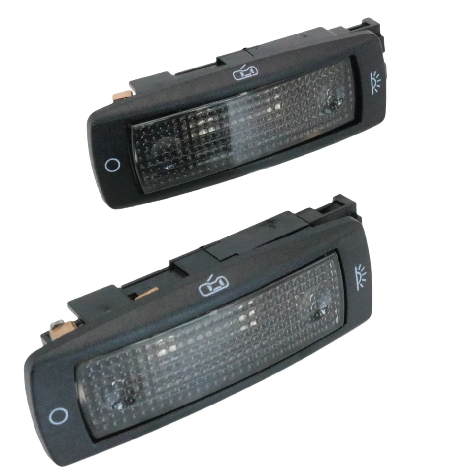 Lámpara domo luz de lectura interior negra para Volkswagen Passat 1998-2001 2 piezas Foto 2 de 4