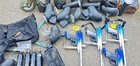 PIRANHA GTI EFORCE PAINTBALL  Markers/ G$NS ( 4) & Equipment/Gear LOT — photo 1
