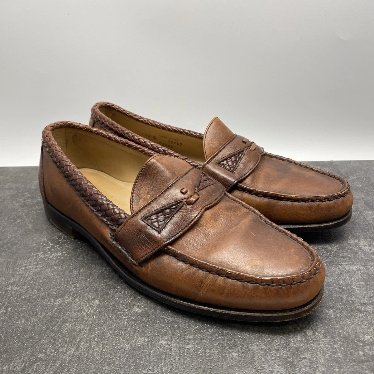 C Loafer Brown Casual Shoes for Men for sale | eBay