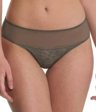 Natori Women's Cherry Blossom Girl Brief -Green, XL