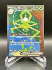 Spidops ex 243/198 SV1 Set Base Illustrazione Speciale Rara Carta Pokemon Holo NM/M