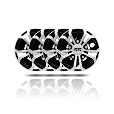 Golf Cart SS Wheel Covers Hub Caps for EZGO Club Car Yamaha, 8 inch Golf Cart...
