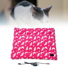 Couverture de Coussin Chauffant pour Animaux de Compagnie Tapis Chauffant Lit
