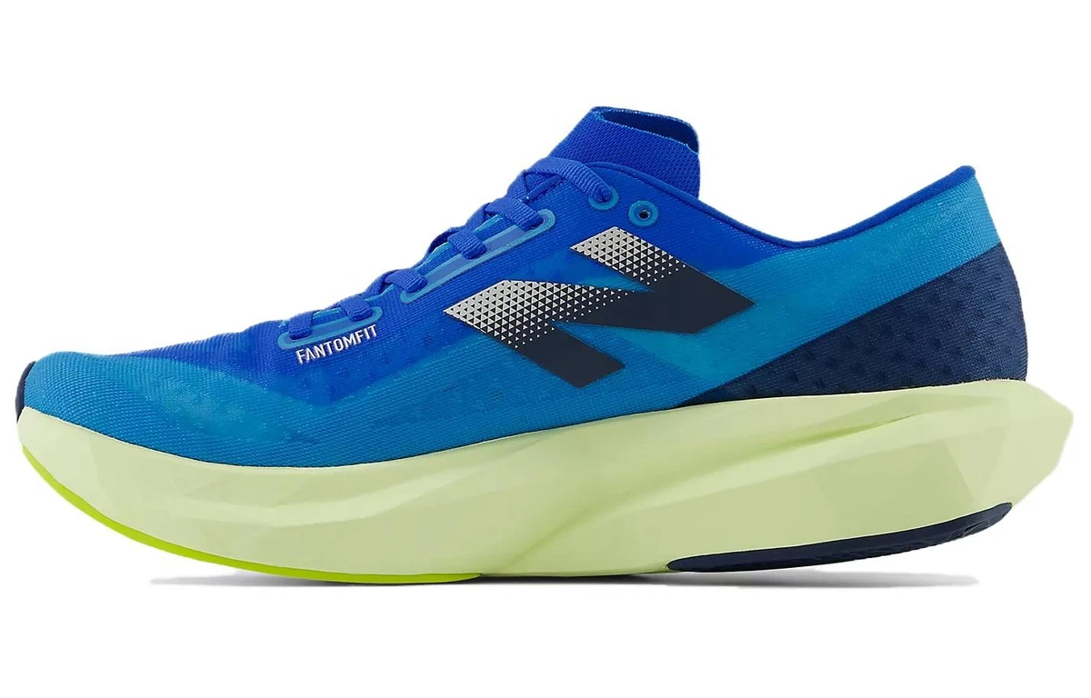 New Balance Fantomfit  FuelCell foam blue neon Rebel v4 Running Shoes size 11 New Balance Rebel v4 Review — Geeks on Feet main image 2