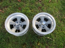 2 14 X 7 Vintage Torque Thrust Wheels 5x4.75 Aluminum Ap Mag Appliance