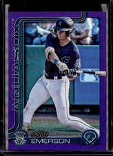 2025 Topps Pro Debut #PD-33 Colt Emerson Purple Foil #/299