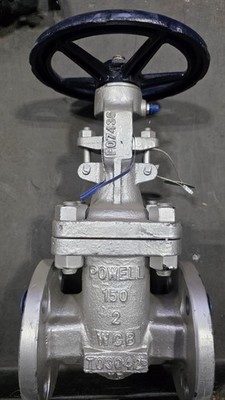 2 150# Carbon Steel Gate Valve  Raised Face Flanges Powell 1503FC8GXXX