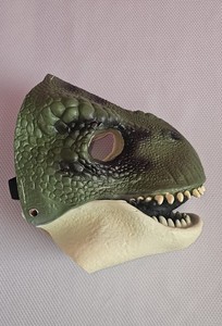 Dinosaur Face Mask For Dogs - NEW, NEVER WORN - T-Rex Dog Costume Monster Mask