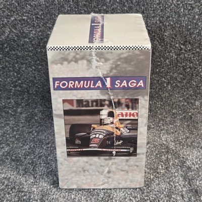 Formel 1 Saga 4 Bände VHS Box Set Brandneu Versiegelt White Star F1 + Indy Car