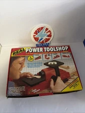 TONKA REAL POWER TOOL SHOP PLAYSET VINTAGE KIDS WORKSHOP OPEN COMPLETE UNTESTED