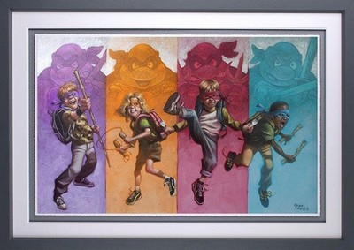 Helden in einer halben Schale von Craig Davison. Gerahmt Signiert Limited Edition
