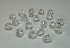 7 MM Glass Beads- Crystal