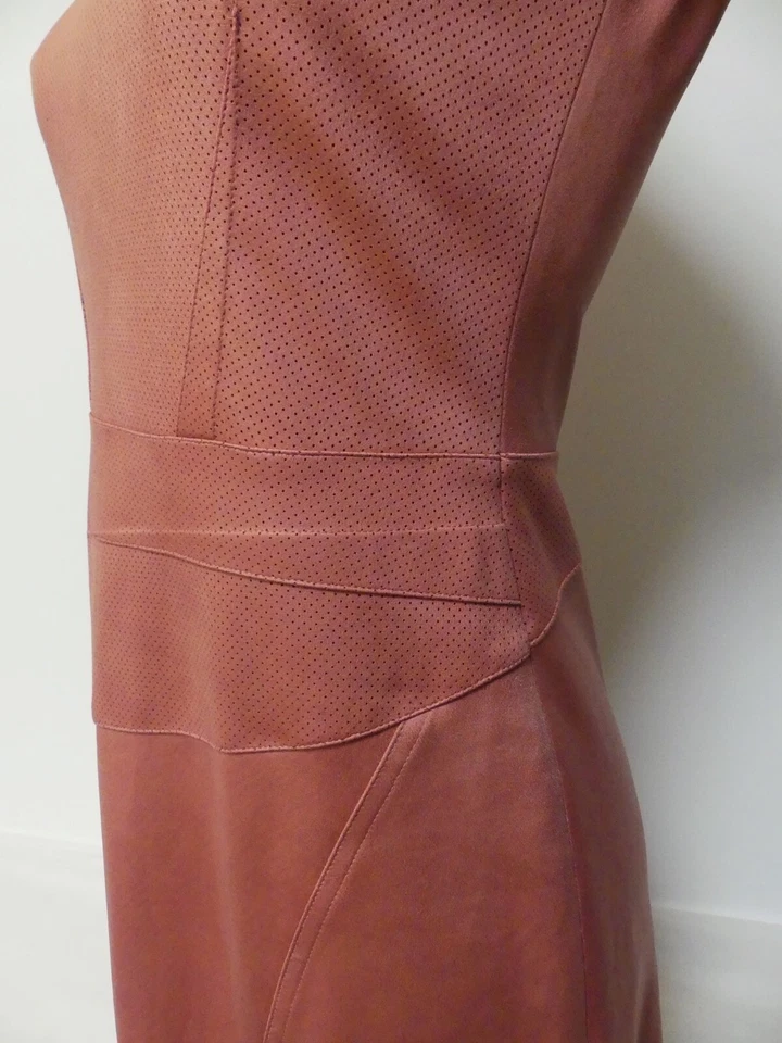 NEUVE, TB Robe EVA KAYAN, vieux rose, Taille 36/38 - Photo 4/4