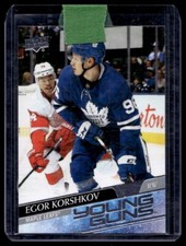 2020-21 Upper Deck Young Guns Egor Korshkov Rookie #219 Toronto Maple Leafs