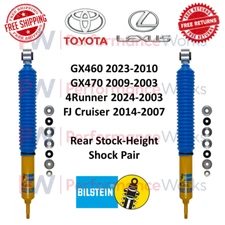 Bilstein B6 Shock Pair 0" Rear For Lexus GX460 GX470 & Toyota 4Runner FJ Cruiser