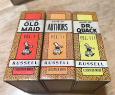 Vintage Library of Games Russell Big Little Card Games Vol 1-3 Old Maid, Authors