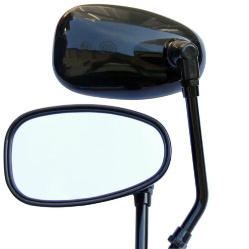 Black Rearview Side mirrors 10mm Universal 4 Suzuki Boulevard M109R s40 m50 c50 - Zdjęcie 1 z 9
