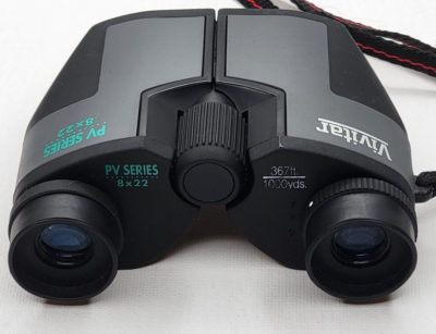 Vivitar Compact Binoculars PV Series 8x22 1000 Yds. With Case | eBay