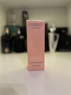 Calvin Klein ETERNITY Intense For Women 50ml Eau De Parfum & OriginalVerpackt