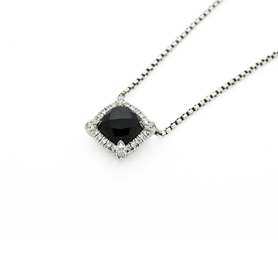 DAVID YURMAN Chatelaine Pave Bezel w/ Black Onyx Diamonds