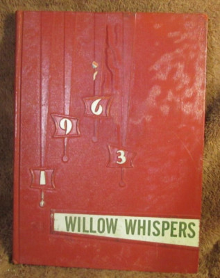 1963 Willow Run High School Yearbook Willow Run Michigan Willow Whispers Ypsilan