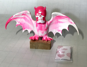 Balzac Skullwing Marbled pink Valentine's Day 2022 Misfits Sofubi Japan punk