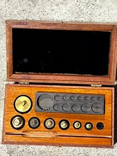 Vintage Scientific Materials Company Balance Weight Set