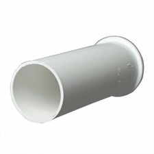 Primex 81212 1-1/2" x 4 Inch Long Tail Piece Plastic Tubular Flanged Connection