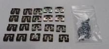 1971-1974 DODGE CHARGER PLYMOUTH ROADRUNNER WINDSHIELD MOLDING CLIP KIT 20PC NEW